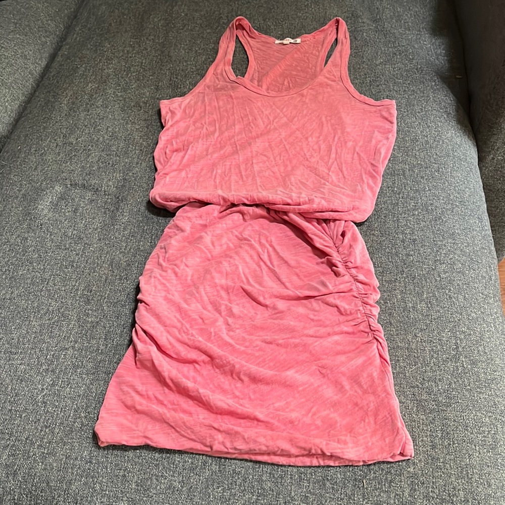 Sundry Pink Racerback Dress - Picture 2 of 4